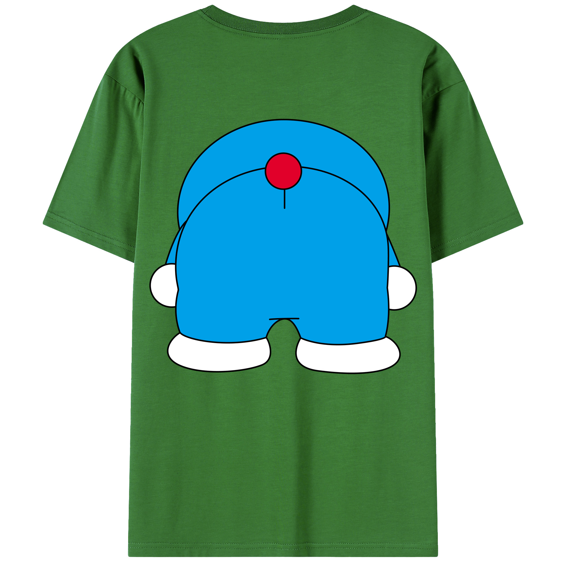 （画像用） ドラえもん Doraemon レディース半袖Tシャツ(バックプリント)